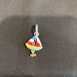 Brighton Colorful Sailboat Pendant Charm